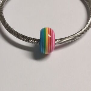 Rainbow Charm for Pandora Style Bracelet‎